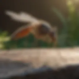 Illustration of various backyard mosquito treatment products