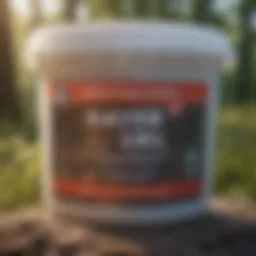 Close-up of Bayer 10069 Maxforce FC Killer Gel Ant Bait in a container