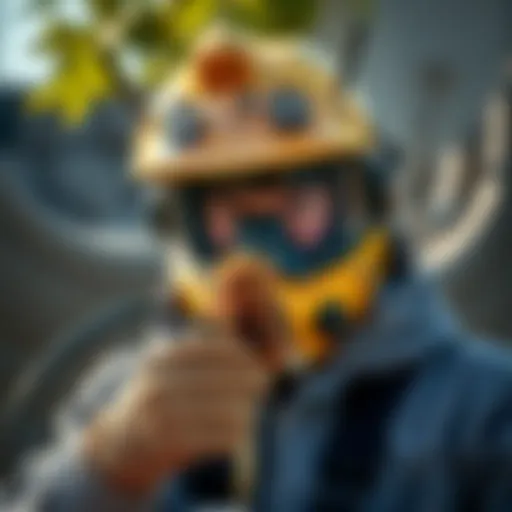 Innovative pest control method in action