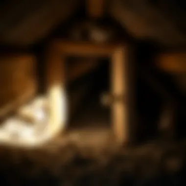 Preventing Rodent Access to Attics A well-sealed attic entrance, showcasing effective prevention against rodent entry.