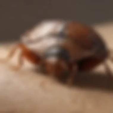 Infographic illustrating preventive measures against bed bugs