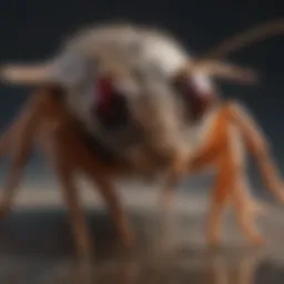 A close-up view of common pests found in Warminster, PA