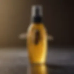 An eco-friendly spray bottle with natural ingredients