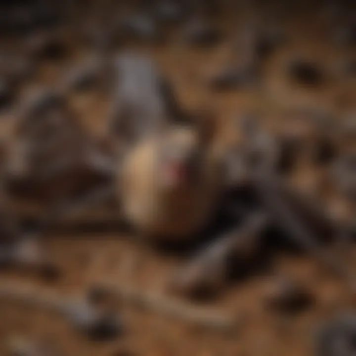 A diverse array of bat species in their natural environment