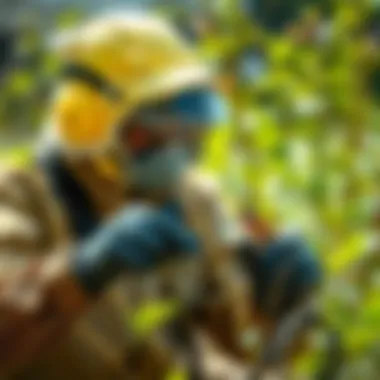 Eco-Friendly Pest Control Techniques for Termites Pest control professional applying eco-friendly methods against termites