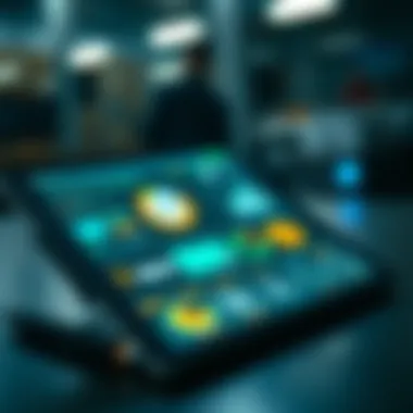 Innovative digital pest management tools on a tablet