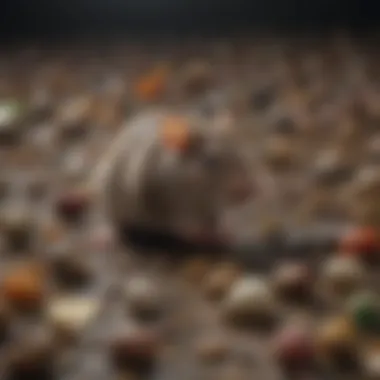 Assorted bait types for rodent capture
