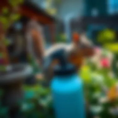 Utilizing Natural Repellents Natural repellents displayed in a garden setting