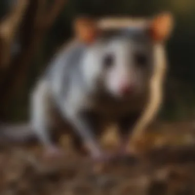 Best Practices for Ethical Release of Opossums Ethical release practices showcased in a peaceful environment