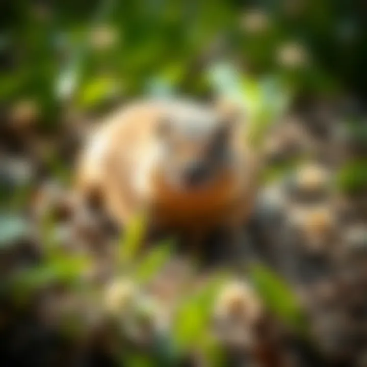 Identifying Gopher Activity Signs of gopher activity in a garden