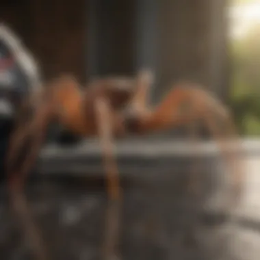 Applying Synthetic Spider Repellent Application of synthetic spider spray