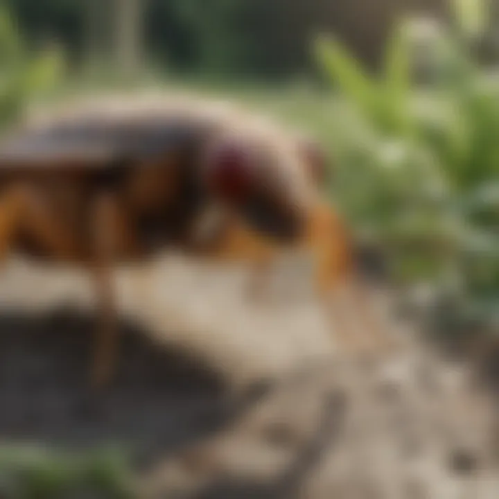 Natural remedies for flea control in the garden