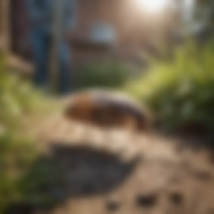 Preventive measures for maintaining a flea-free yard