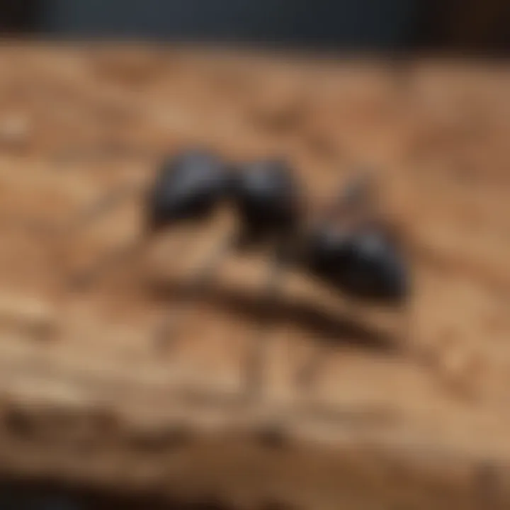 Successful removal of carpenter ants from a home