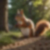 Natural deterrents for squirrel management