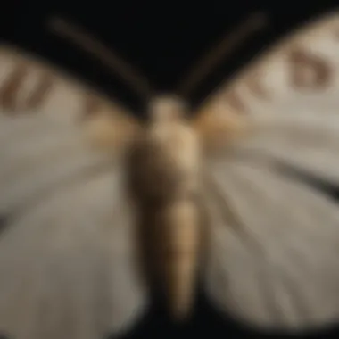 Visual representation of common moth species