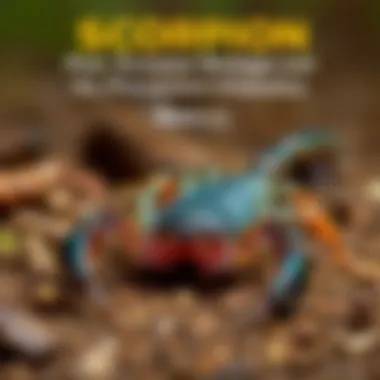 Scorpion Behavior and Prevention Strategies An infographic illustrating scorpion behavior and prevention tips