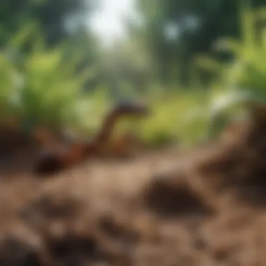 Understanding Ant Biology and Habitats Diagram explaining the biology of ants and their habitat preferences