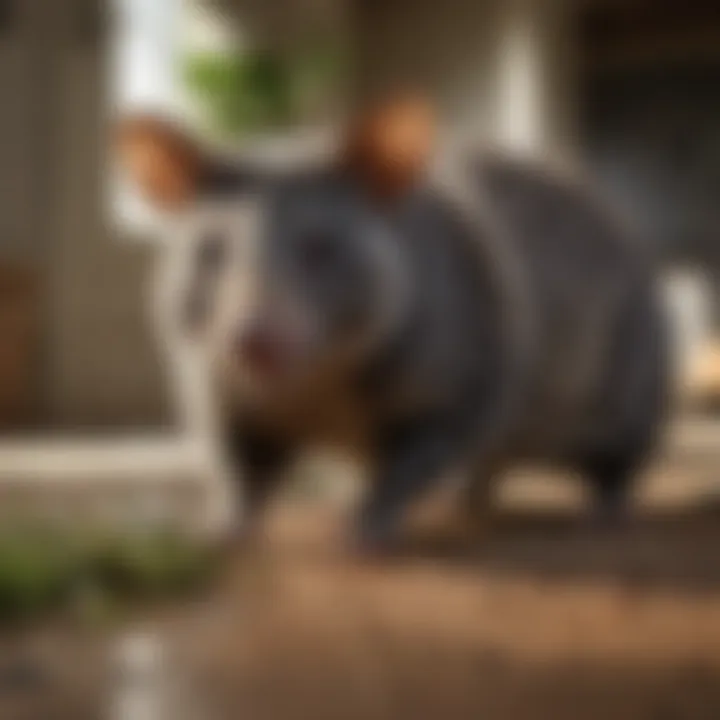 Preventative measures for possum control in residential spaces