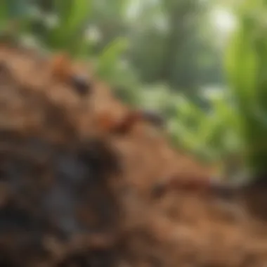 Ecological Impact of Cutter Ants Ecological impacts of cutter ants on vegetation in a garden setting