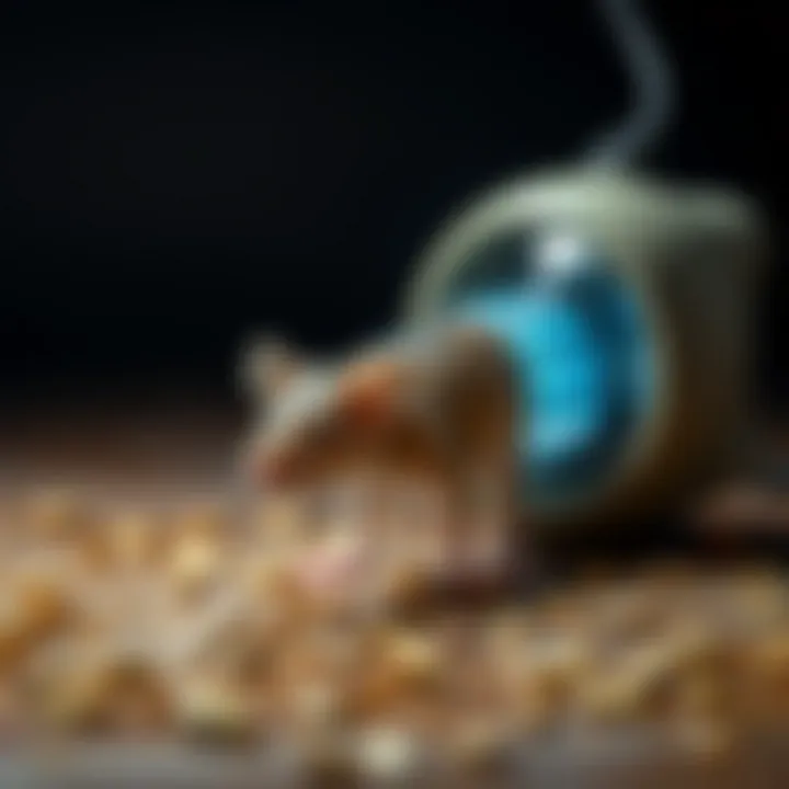 Working Principle of Electronic Rat Repellents High-frequency sound waves emitted by electronic rat repellent device