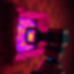 Thermal imaging camera detecting heat signatures in wall cavities