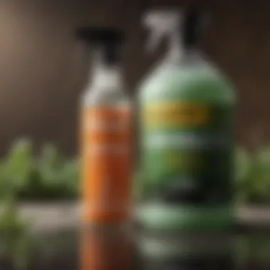 Chemical Composition of Eliminator Pesticides Close-up view of eliminator pesticide chemical composition