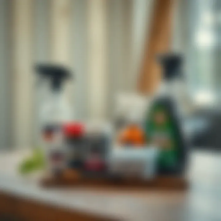 Eco-Friendly Solutions for Pest Management Eco-friendly pest control products on a table