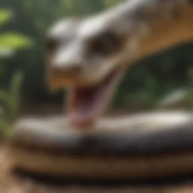Post-capture handling of snakes