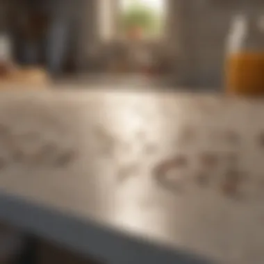 Recognizing Ant Trails in Your Kitchen Infestation of ants on a kitchen countertop