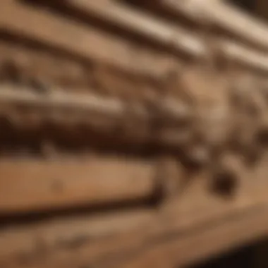 Spotting Termite Damage in Wood Structures Termite damage on wooden furniture