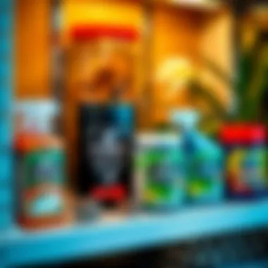 Natural Deterrents for Mice Control Natural deterrent products displayed on a shelf