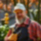 Illustration of eco-friendly pest control methods