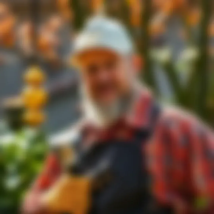 Illustration of eco-friendly pest control methods