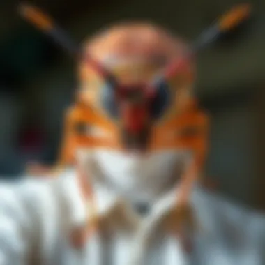 Visual guide on pest identification techniques