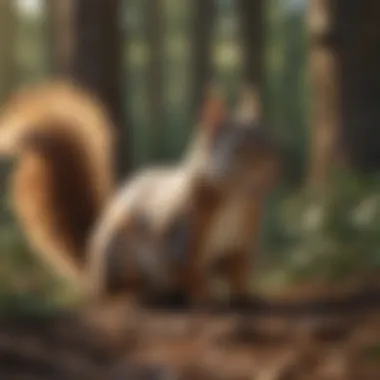 Squirrel Scent Preferences Revealed Detailed analysis of squirrel scent preferences in a natural habitat