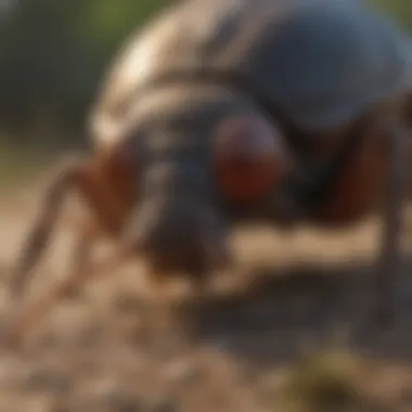 Close-up of common pests found in Alice