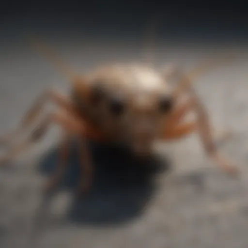 Close-up of a common pest found in urban settings