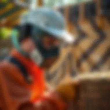 Pest control technician applying eco-friendly methods