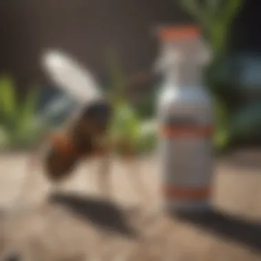 Safety Considerations for Ant Bug Sprays Infographic highlighting safety measures when using bug sprays