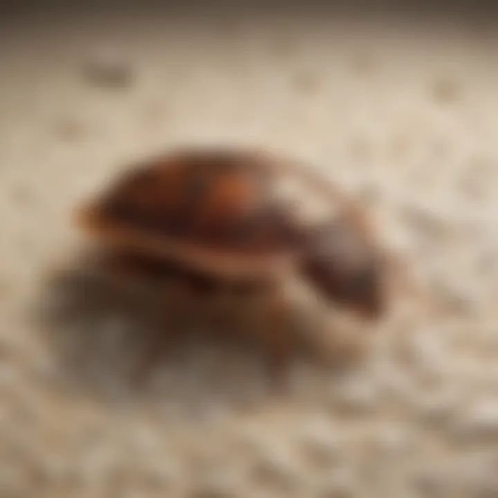 Infographic showing signs of bed bug infestation