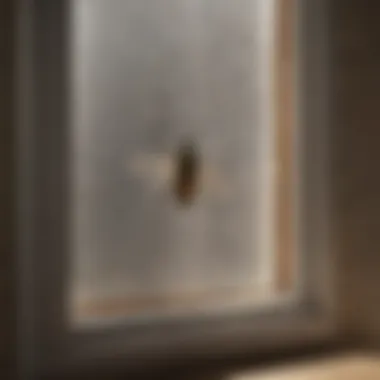 Effective Exclusion Techniques An open window with a mesh screen preventing flies from entering