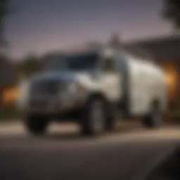 Terminix truck parked in Killeen neighborhood