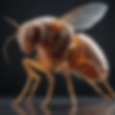 Biomechanics of Flea Jumping Illustration showing the biomechanics of a flea's jumping mechanism.