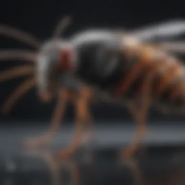Mechanisms of Electronic Insect Repellents Diagram illustrating the mechanisms of electronic insect repellents