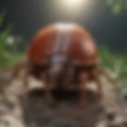 Detailed illustration of tick life cycle showcasing various stages