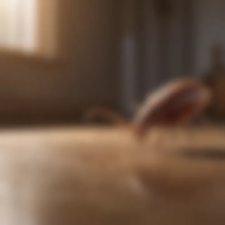 Person inspecting a pet for ticks