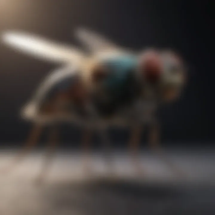 Types of flies typically found indoors