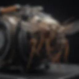 Detailed view of Mosquito Joe service equipment