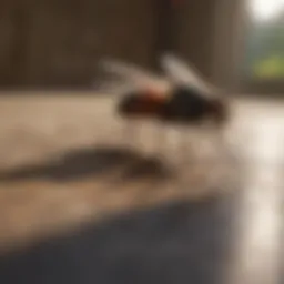 Common entry points for flies in residential spaces